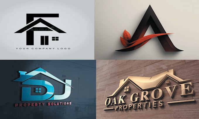 Gig Preview - Create real estate agency logo