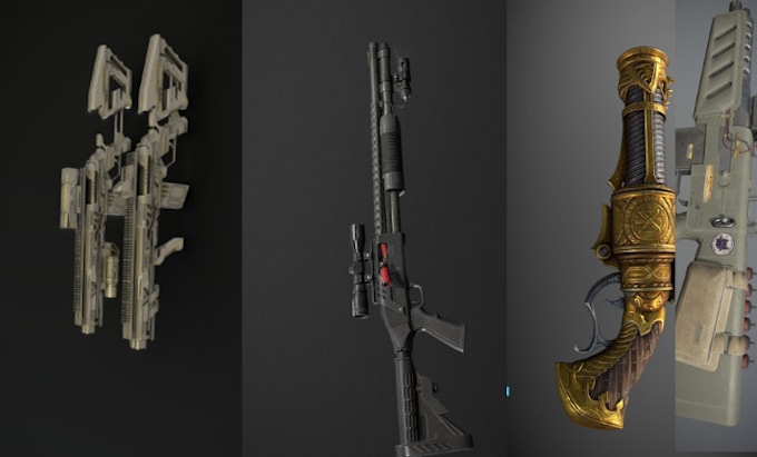 Gig Preview - Create roblox shotguns, pistols, rifles, swords and axe with scripting