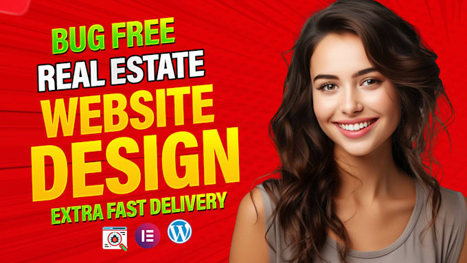 Gig Preview - Design bug free realtor, agent, real estate website in wordpress