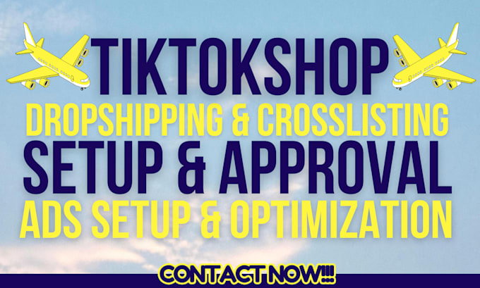 Gig Preview - Set up and manage your tiktok shop for dropshipping with ebay, etsy, shopify