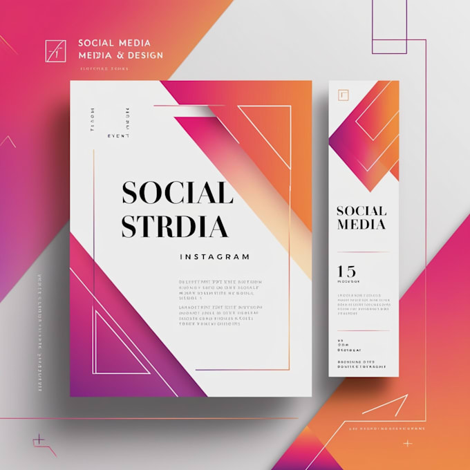 Gig Preview - Create stunning social media designs