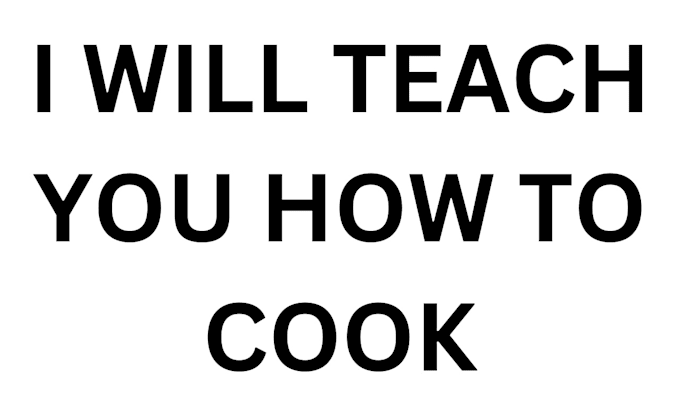 Gig Preview - Teach you how to cook amala and eba