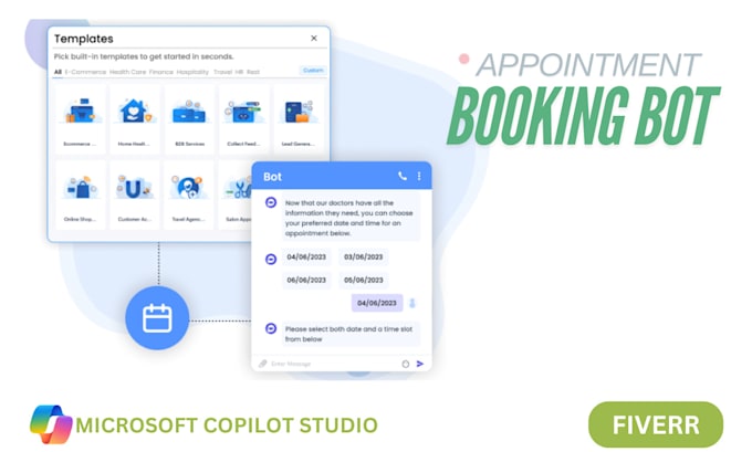 Gig Preview - Automate your booking process with microsoft  copilot scheduling assistant