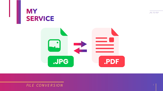 Gig Preview - Batch convert multiple files to your desired format