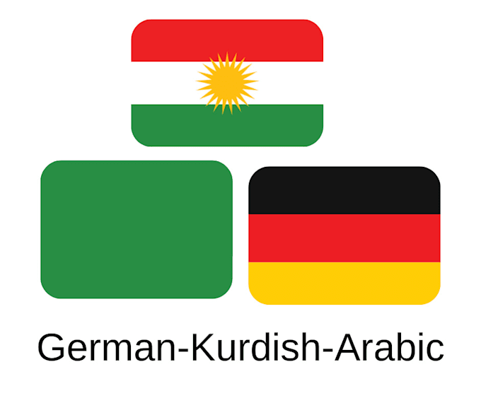 Gig Preview - Translate arabic, german, kurdish