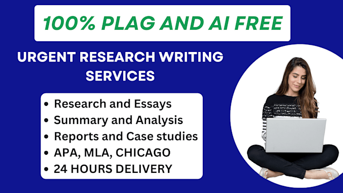 Gig Preview - Write quality essays with no plagiarism and ai