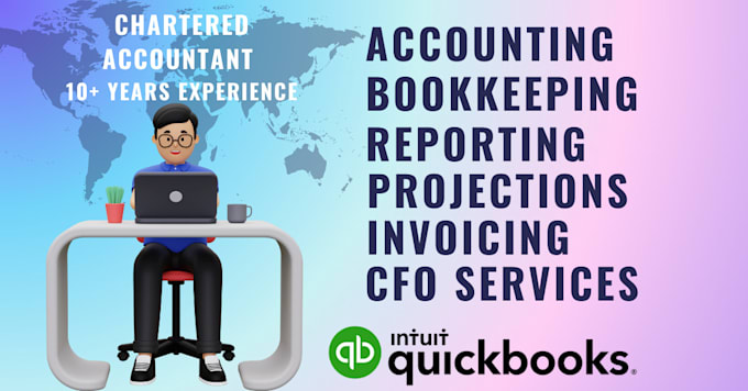 Gig Preview - Do your accounting, bookkeeping and provide cfo services