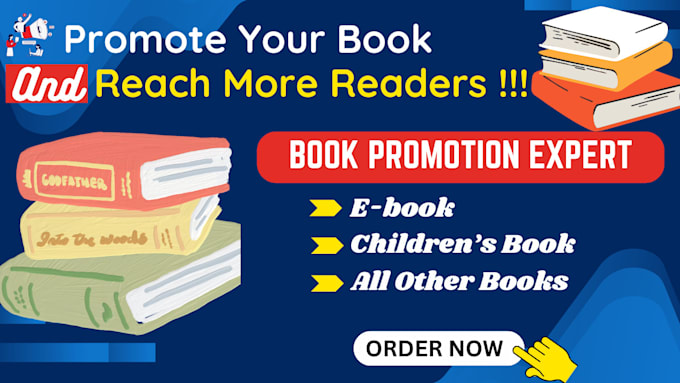 Gig Preview - Do ebook promotion, book advertising and children book promotion