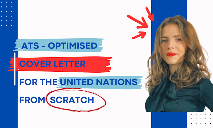 Gig Preview - Write your united nations cover letter from scratch