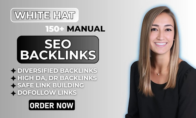 Gig Preview - Do high authority da 90 plus dofollow seo backlinks manual link building