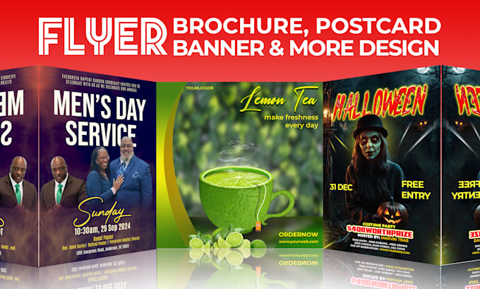 Bestseller - design flyers, brochure, postcard, church, business flyer and more in 5 hours