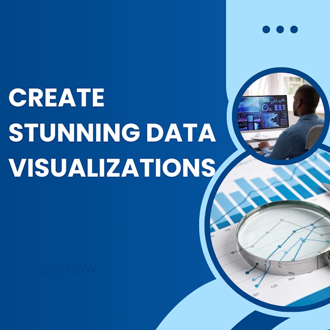 Gig Preview - Create stunning data visualizations to help you makes