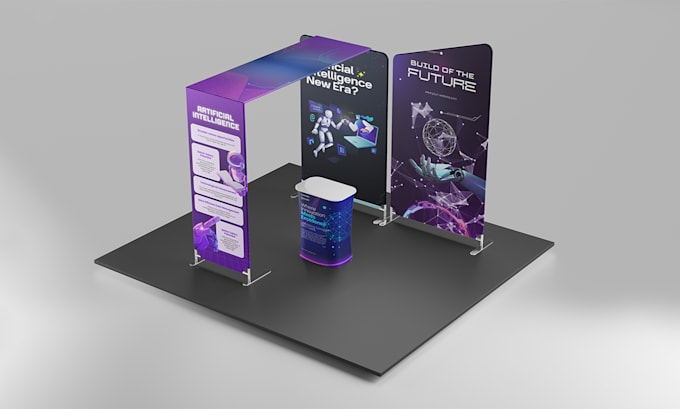 Gig Preview - Do professional trade booth design for you