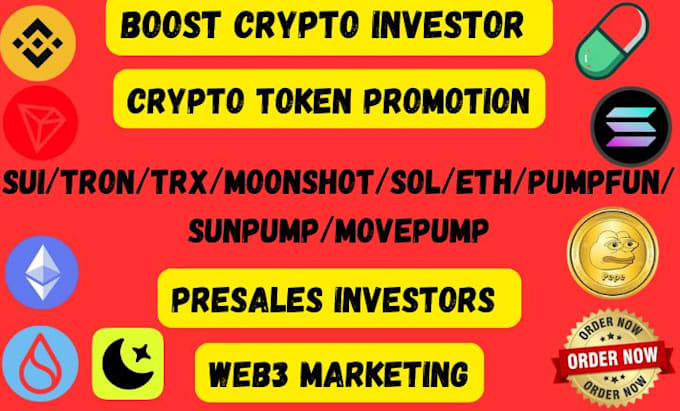 Gig Preview - Pump x crypto twitter,sui token, sui memecoin, nft, web3 dex telegram promotion