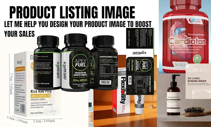 Gig Preview - Design a professional amazon product image and products image for listings