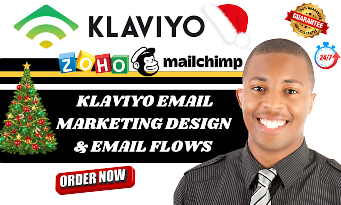 Gig Preview - Design klaviyo email marketing flows klaviyo email template design klaviyo flows