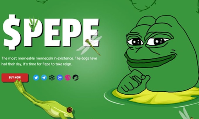 Gig Preview - Create crypto website pepe website meme coin website and meme token website