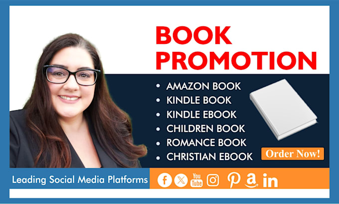 Gig Preview - Do amazon book promotion, book formatting, kindle book and ebook marketing