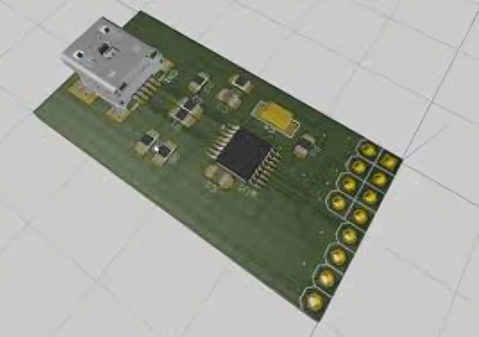 Gig Preview - Design pcb and circuit schematic in proteus and easyeda