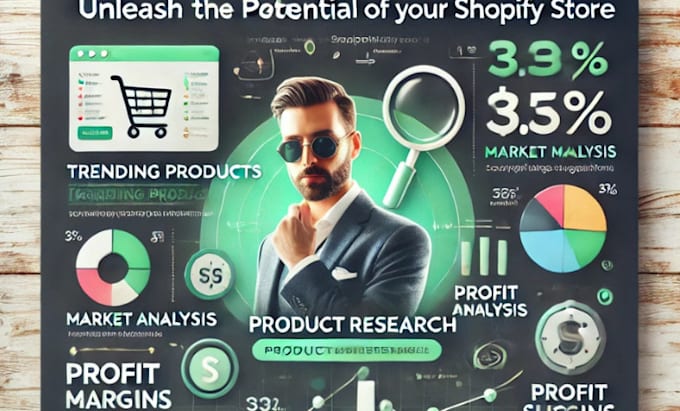 Gig Preview - Do shopify product research, winning product research and dropshipping product