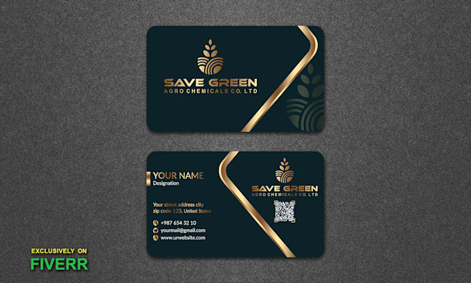 Gig Preview - Do creative minimalist luxury business card design