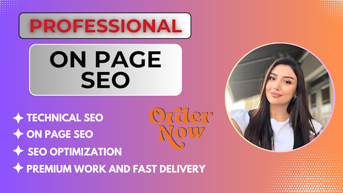 Gig Preview - Do onpage SEO and technical optimization service of website