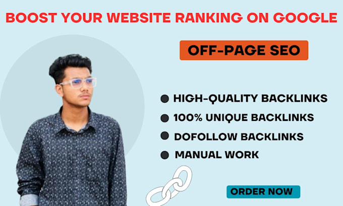 Gig Preview - Boost your website ranking with high quality backlinks