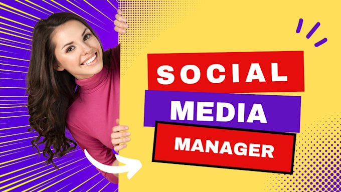 Gig Preview - Be your social media marketing manager