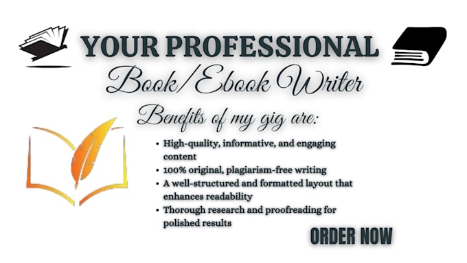 Gig Preview - Ghostwrite your nonfiction book or ebook