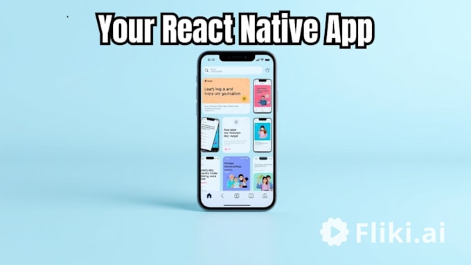 Bestseller - develop a cross platform app using react native expo