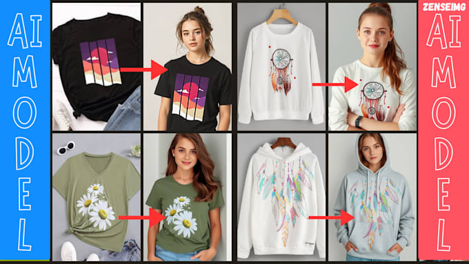 Gig Preview - Create ai models for your merch