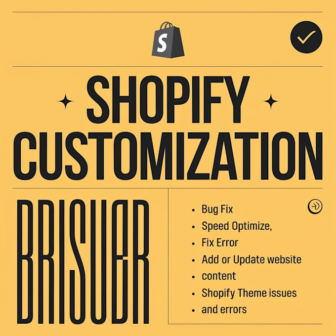 Gig Preview - Customize shopify dawn theme, other free themes and bug fixing expert