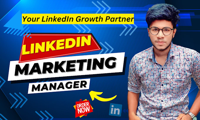 Gig Preview - Boost linkedin marketing management services with expert strategies