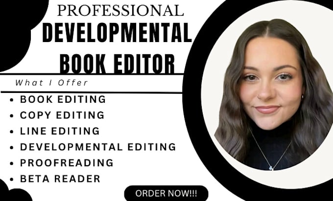 Gig Preview - Proofread, edit, format developmental editing for fiction and nonfiction ebooks