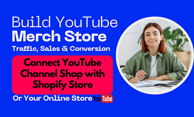 Gig Preview - Connect shopify store with you tube channel shopping youtube merge store shop