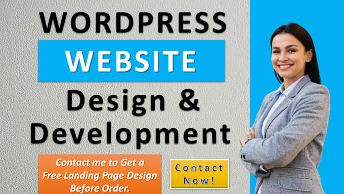 Gig Preview - Build wordpress website, lms website, ecommerce website