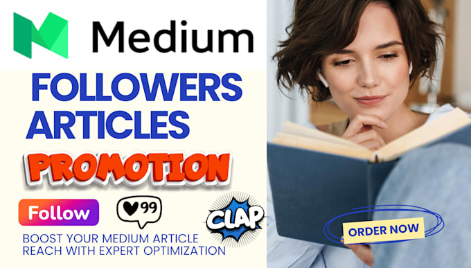 Bestseller - do organic medium followers medium promotion medium article