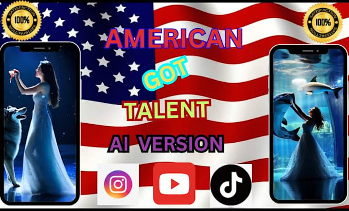 Gig Preview - Do viral americas got talent video, ai fusion for youtube short, reels, tiktok