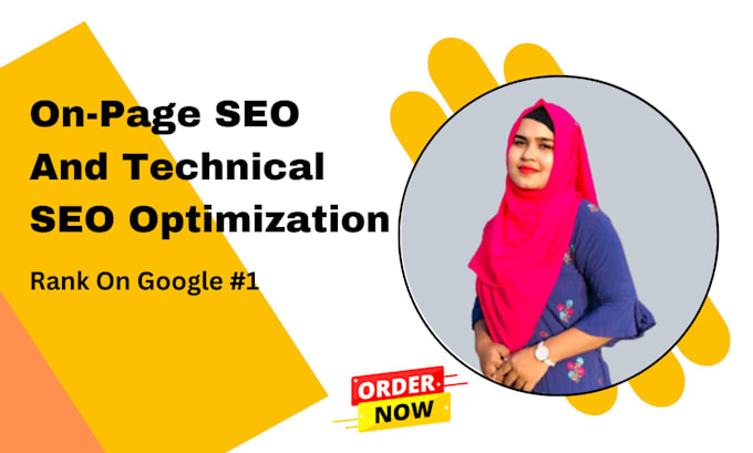 Gig Preview - Do on page and technical SEO for your website ranking on google