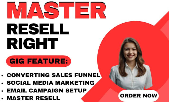 Gig Preview - Promote master right courses with email marketing, campaign, sales funnel