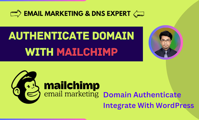 Gig Preview - Authenticate domain with mailchimp, integrate with wordpress