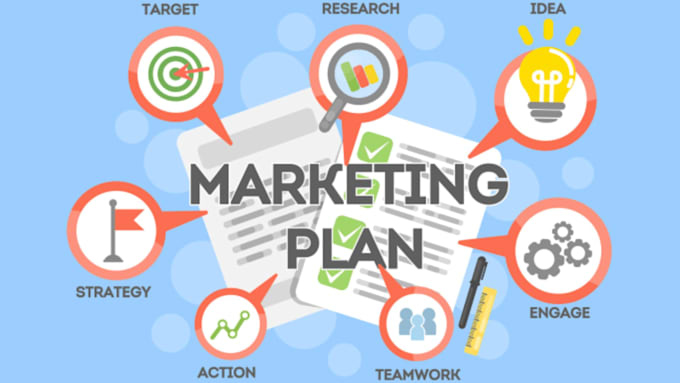 Gig Preview - Craft a business plan with marketing and financial model