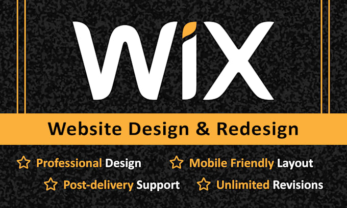 Gig Preview - Do wix website design, wix redesign, wix landing page