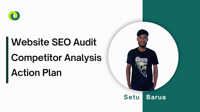 Gig Preview - Do website SEO audit with competitor analysis and action plan