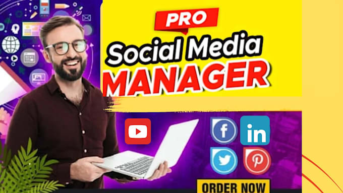 Gig Preview - Be your social media manager and content creator