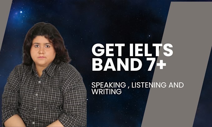 Gig Preview - You achieve the desired band in ielts speaking, writing and listening