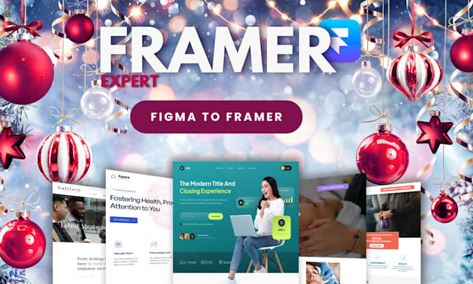 Gig Preview - Ramer website design framer landing page figma to framer expert