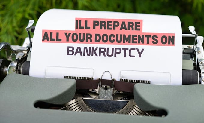 Gig Preview - Prepare documents for bankruptcy civil matters