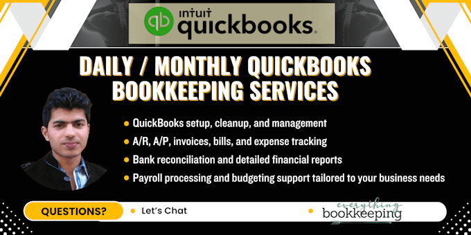 Bestseller - expertly handle quickbooks setup, cleanup, and online bookkeeping