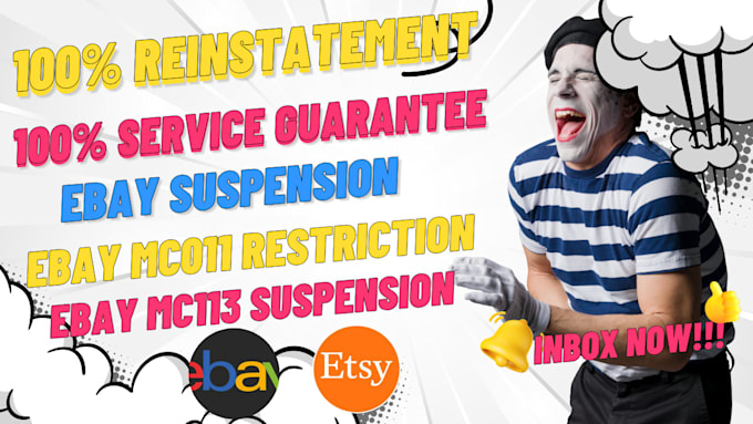 Gig Preview - Create appeal letter to reinstate your suspended esty or ebay to get it reopen